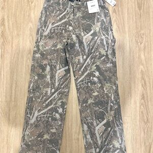 Abercrombie & Fitch Brown and Green Cargo Pants